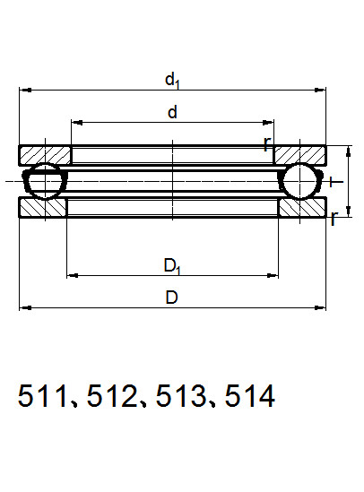 Thrust ball bearings